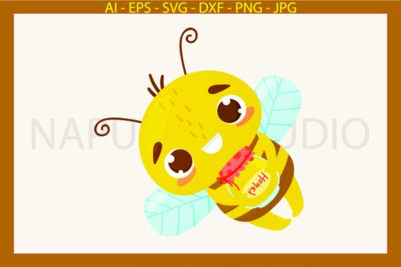 Bee Beautiful and Ring Flowers Svg Graphics and Illustrations