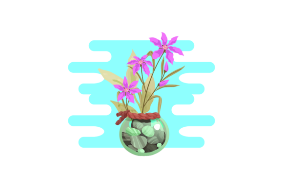 Flowers Bouquet Pot Cute Clipart Graphics and Illustrations Review