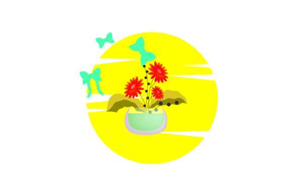 Flowers Bright Concept Circle Style Review