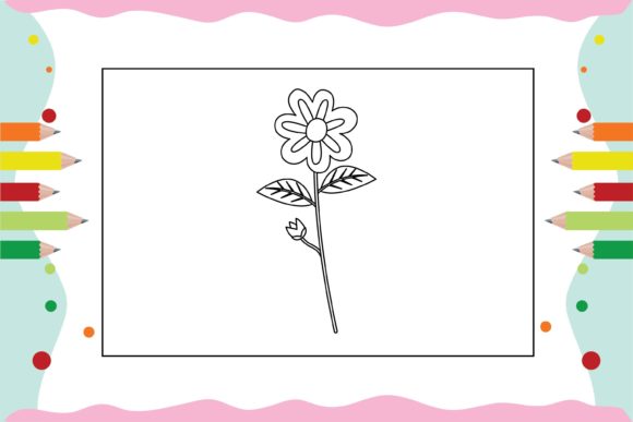 Flowers Coloring Pages for Kid 27 Graphics and Illustrations Review