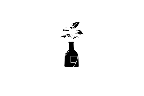 Flowers Creative Potted Plant Silhouette Graphics and Illustrations Review