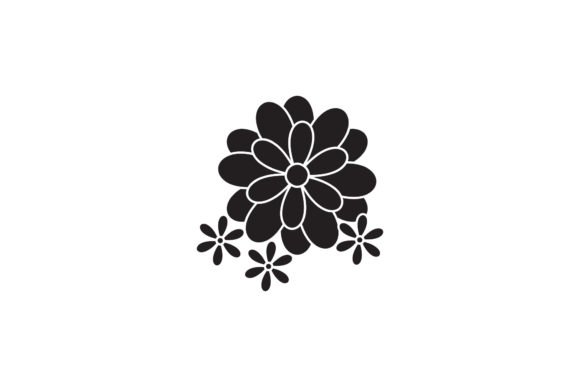 Flowers Cute Vector White Line Styles Review