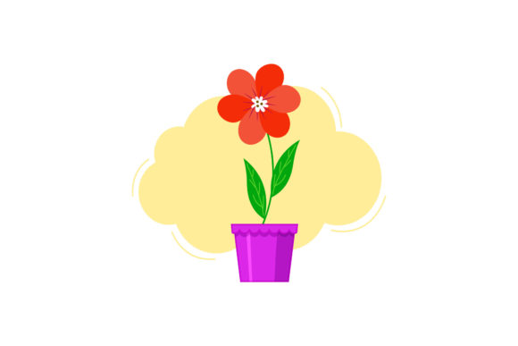 Flowers Seoson Summer Abstract Style Graphics and Illustrations