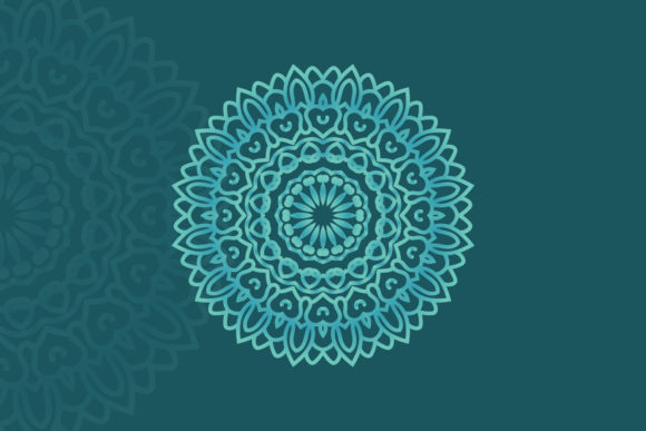 Mandala Beauty Flowers Indian Design Graphics and Illustrations Review