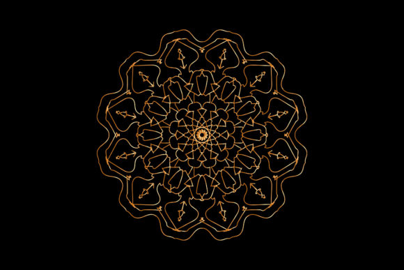 Mandala Nature Flowers: A Practical Review for Graphics and Illustrations Sellers